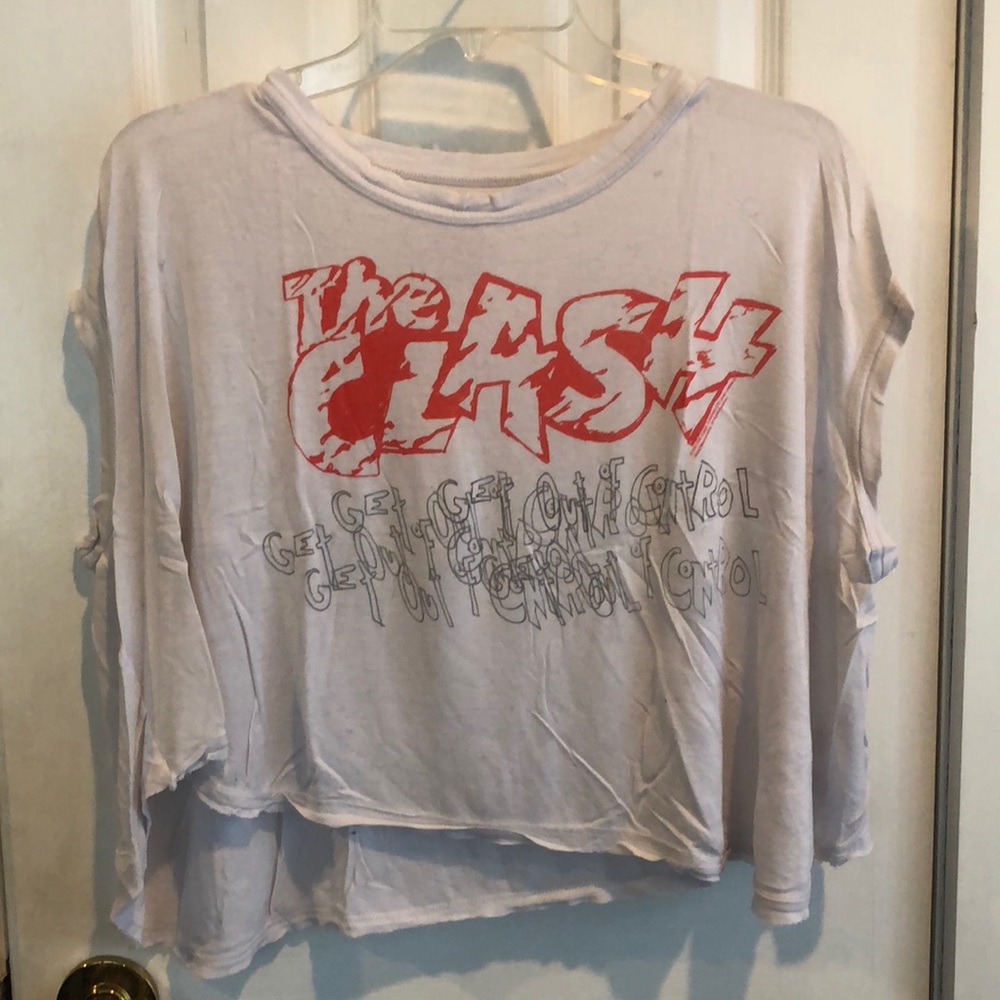 CHADER cropped t shirt